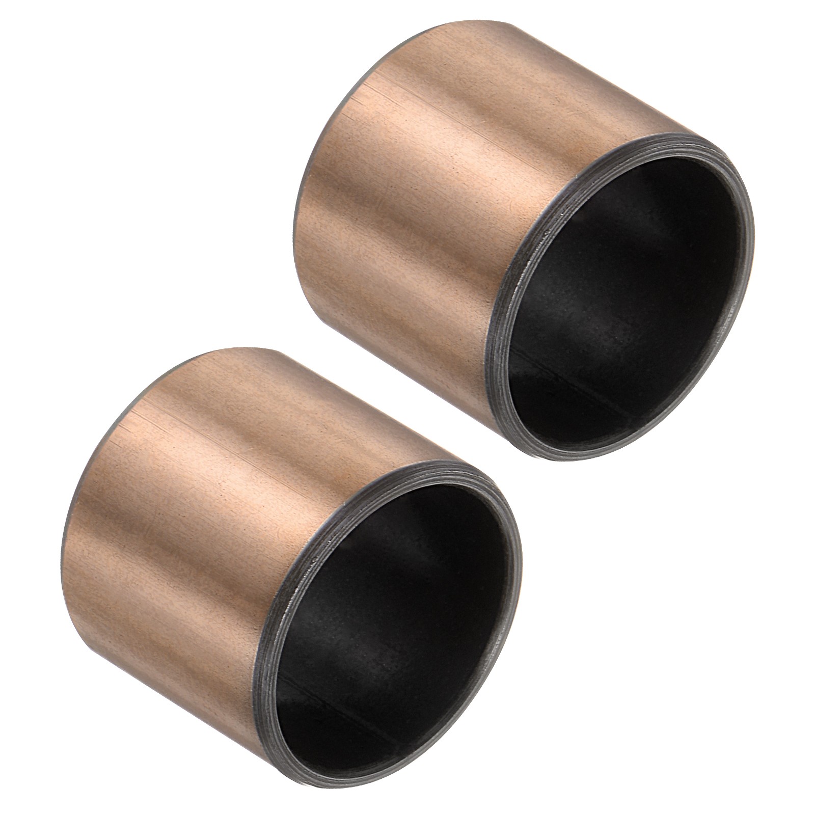 Sleeve Bearings 3/4" Bore x 3/4" OD x 7/8" Length Wrapped Oilless Bushings, 2pcs