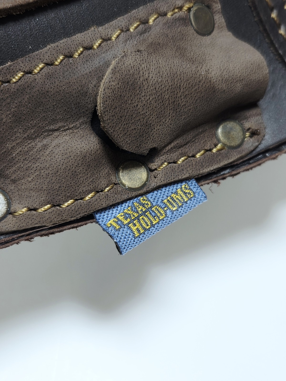 Texas Hold Ums Leather Tool Holder Pouch