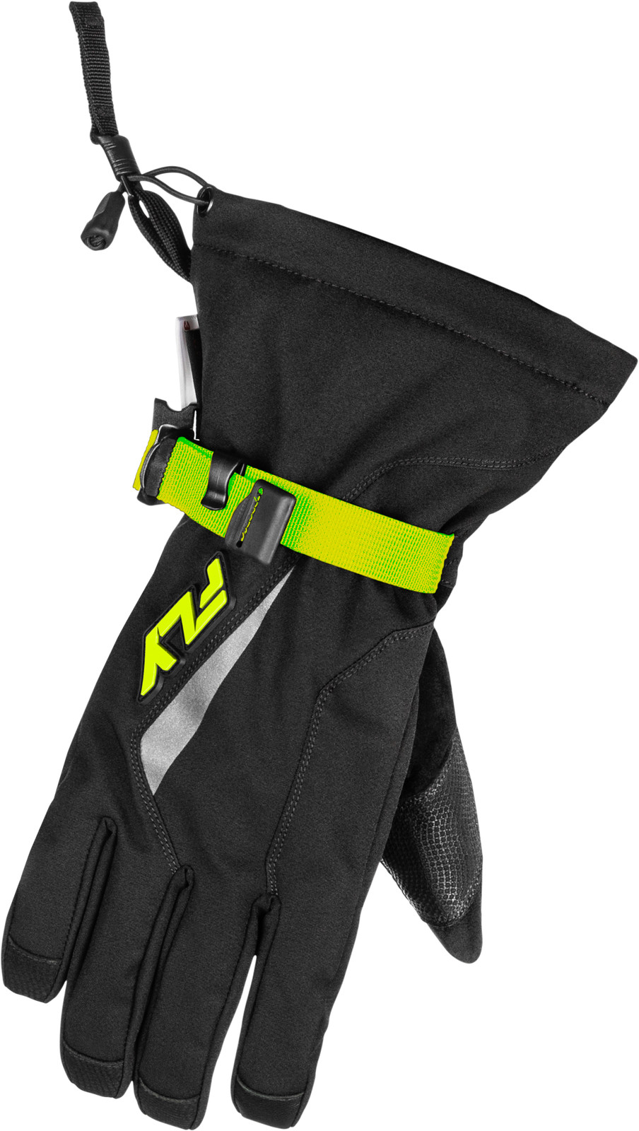 Title Gauntlet Gloves Black/Hi Vis Fits Sm