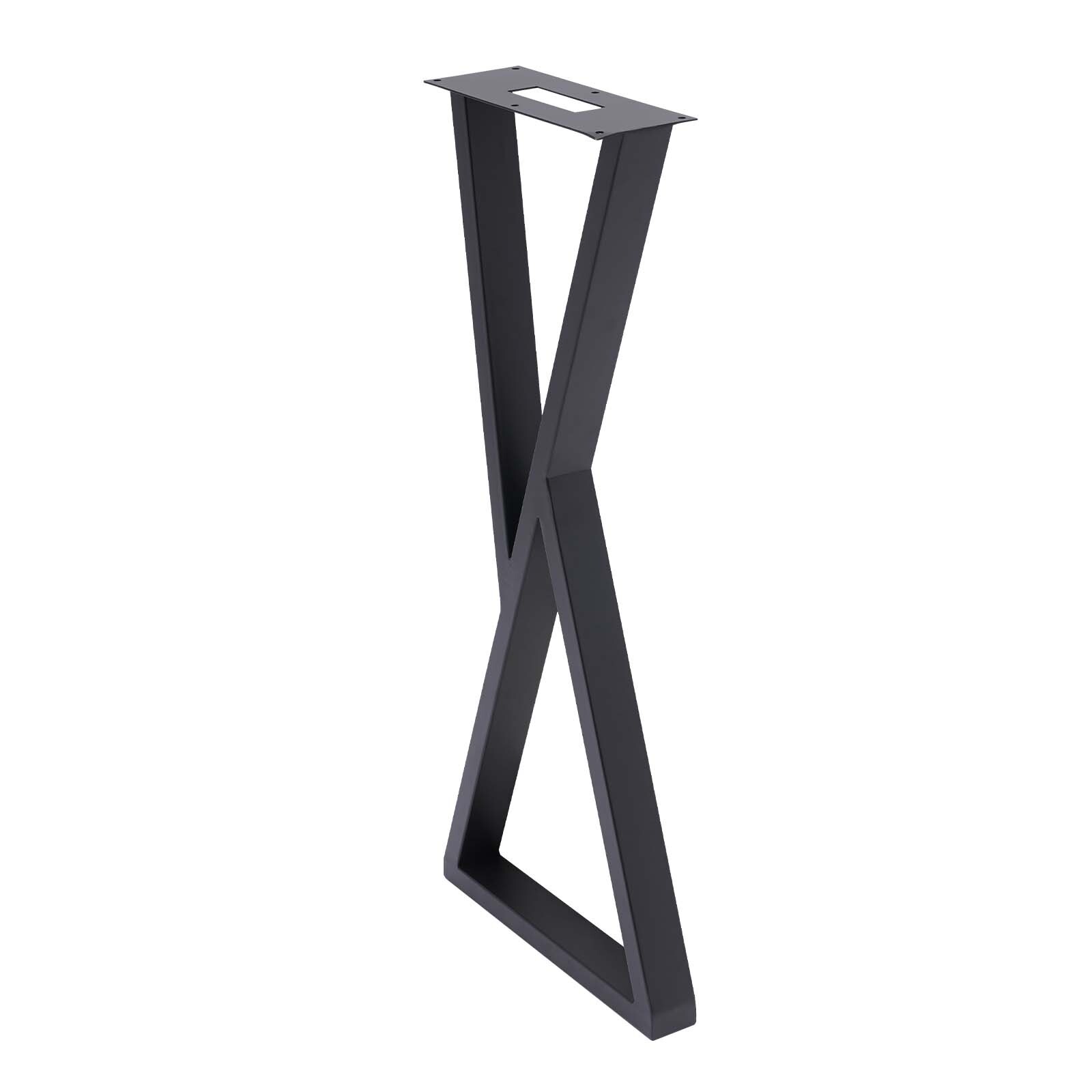 32" Metal Furniture Legs with Anti-slip Foot Pad Coffee Table Desk Bench DIY Leg