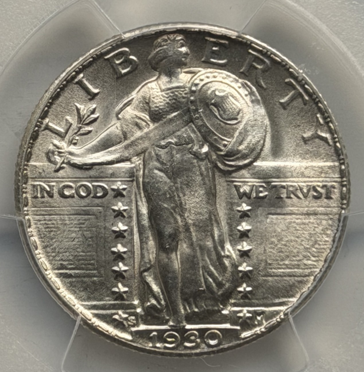 1930-S Standing Liberty Quarter - PCGS MS66