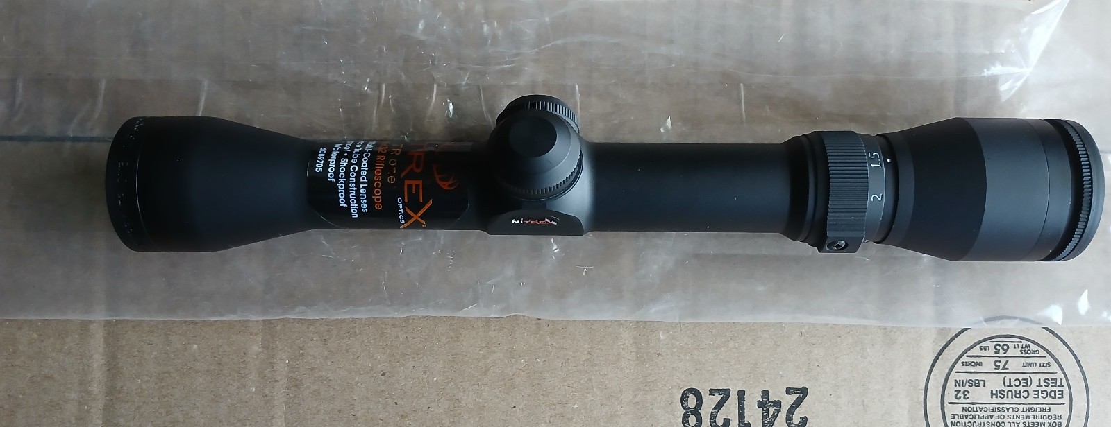 Nitrex TR One 1.5-5x32mm Rifle Scope Matte Black TrexPlex Reticle