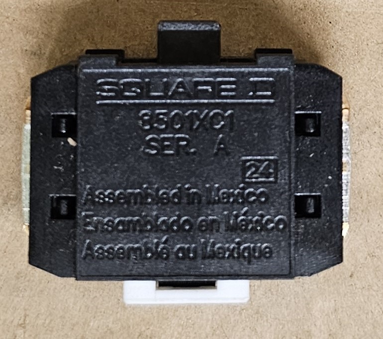 Square D 8501XC1 Contact Blocks (lot of 6)