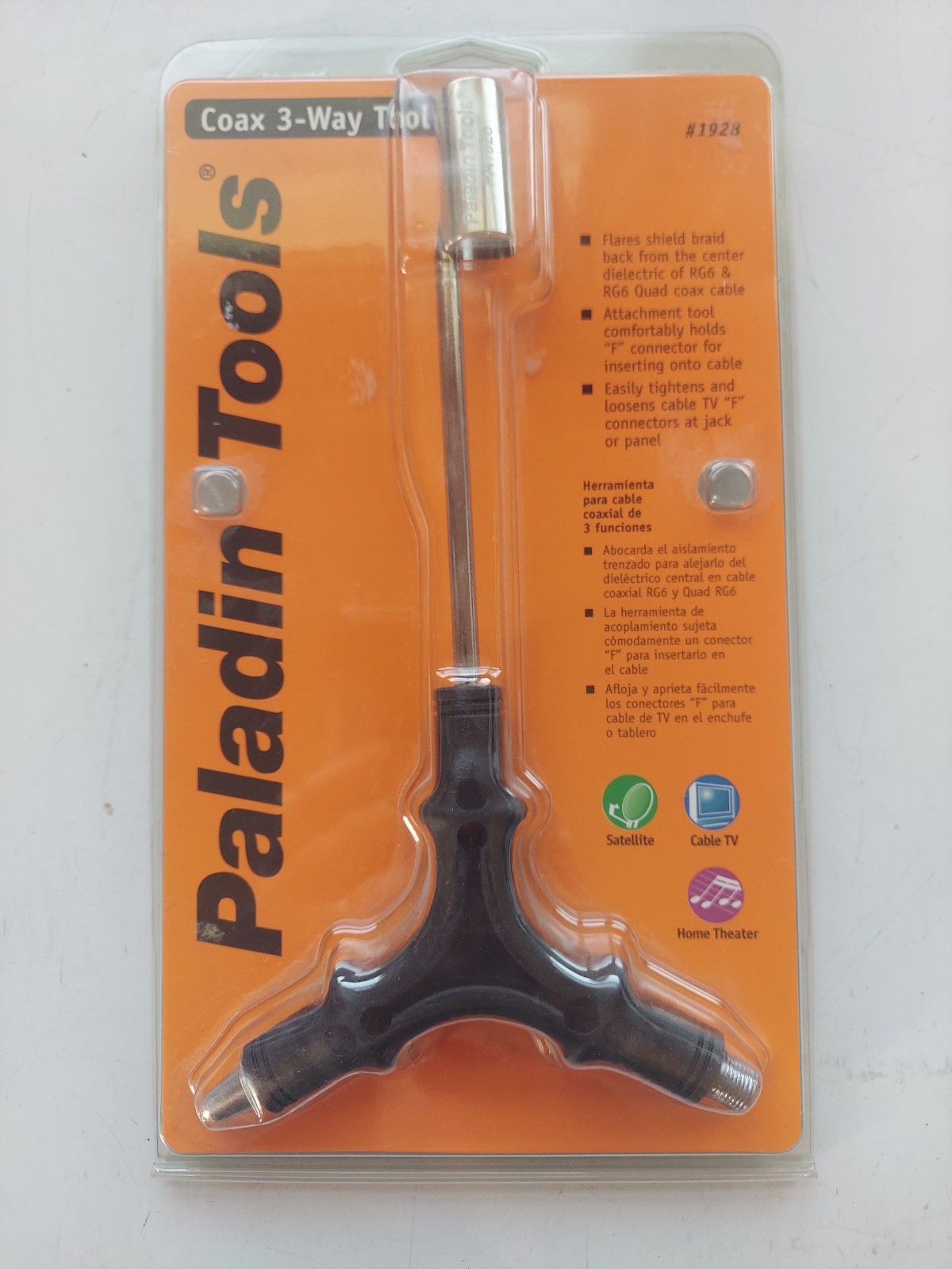 Paladin Tolls Coax 3 Way Tool #1928