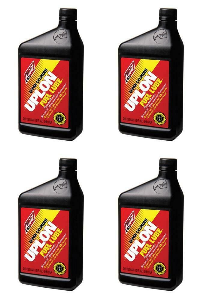 Klotz Lube KL-107 Upper Cylinder Fuel Lubricant Treats 55 Gal Ea - 4 Quarts