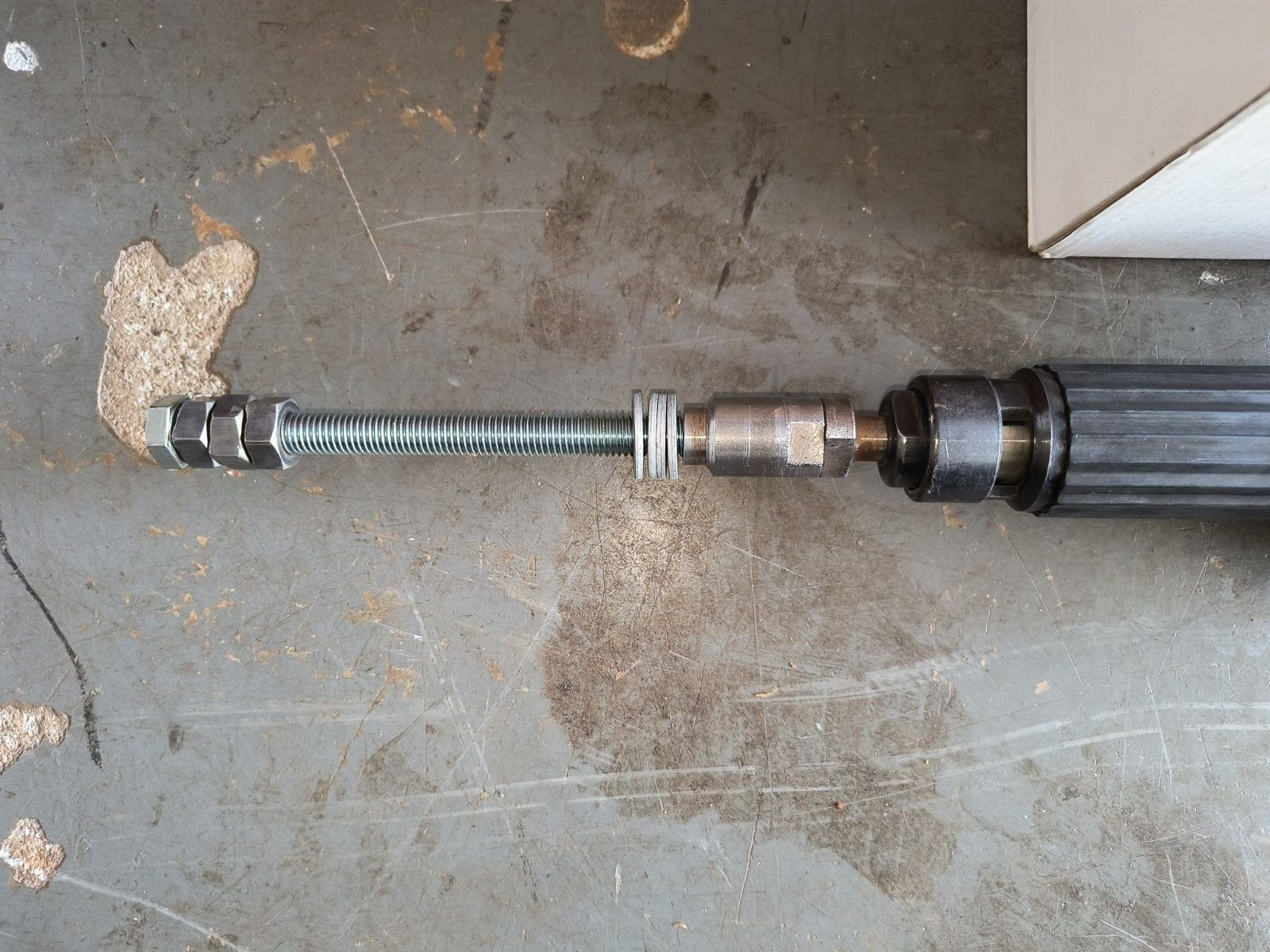 Suhner Electric Variable Speed Straight Grinder Polisher USK 6R & 4 - Flap Drums