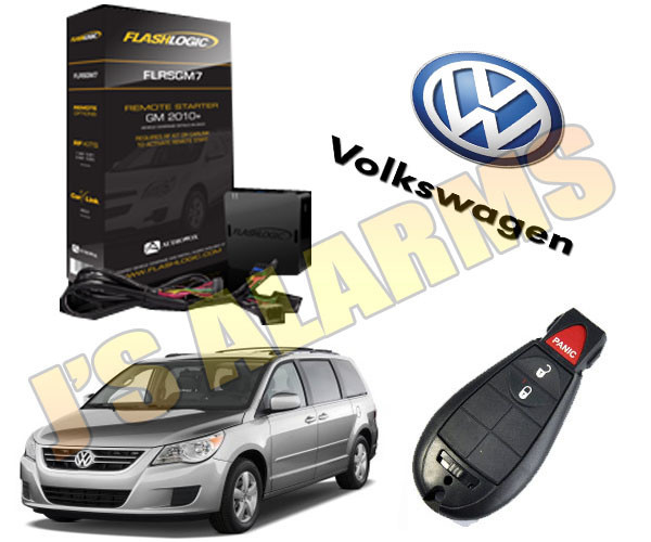 REMOTE START ADD ON FACTORY KEY FOB For 2008-2012 VOLKSWAGEN ROUTAN CH4