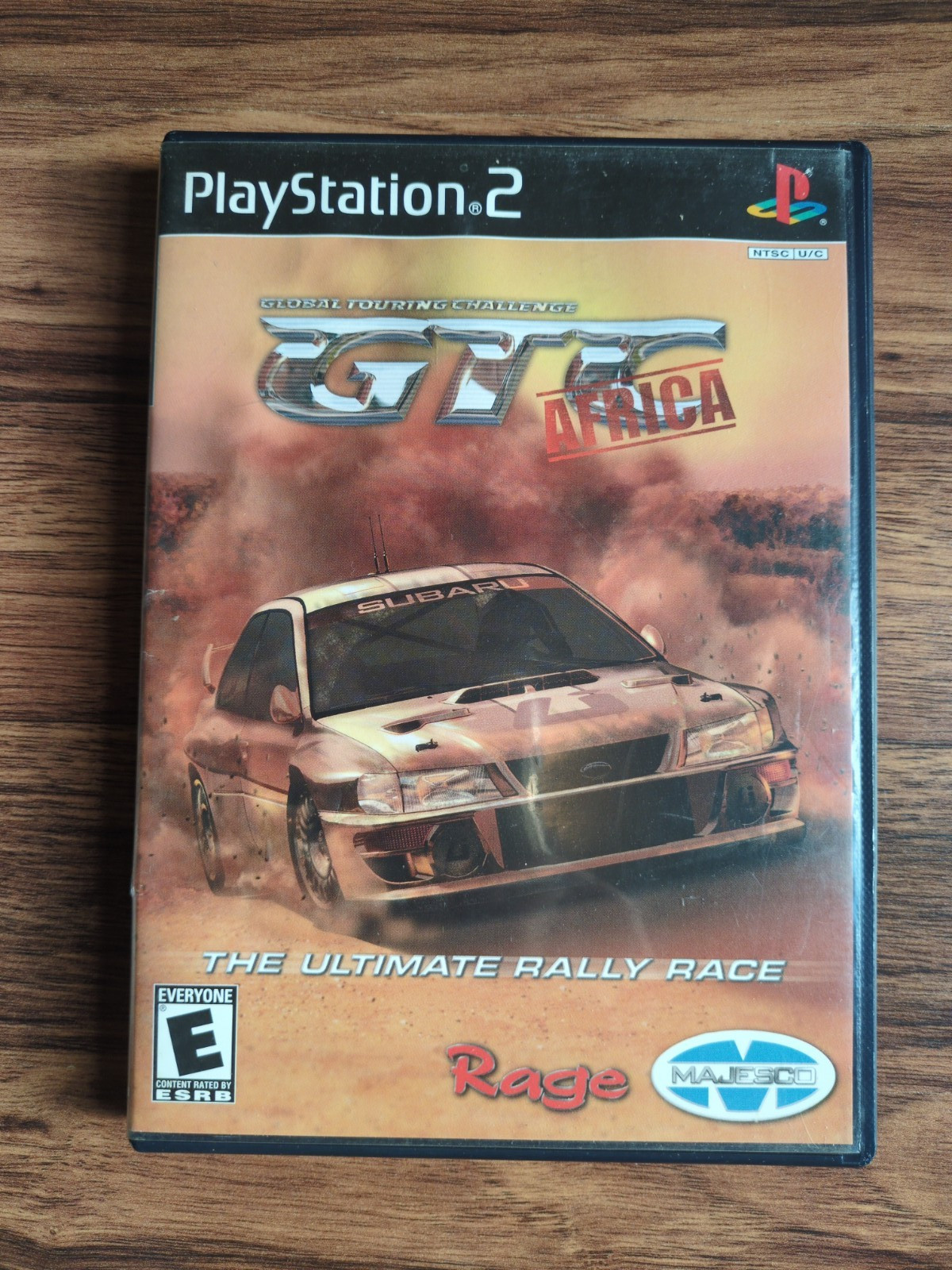 GTC Africa (Sony PS2 PlayStation 2 2002) Case & Manual Only NO DISC *READ*