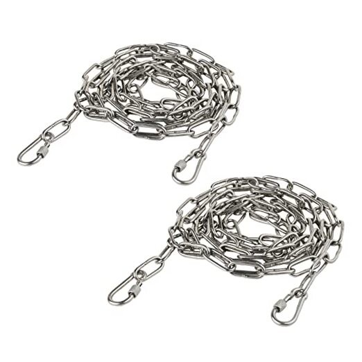 1/8" Stainless Steel Link Chain, 304 Stainless Steel Link Heavy Duty Coil 3MM