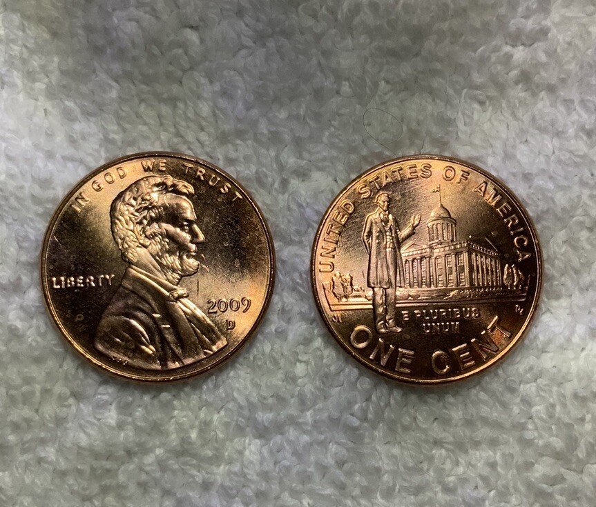 2009 D Professional Life Lincoln Penny RD 1C Uncirculated Beautiful