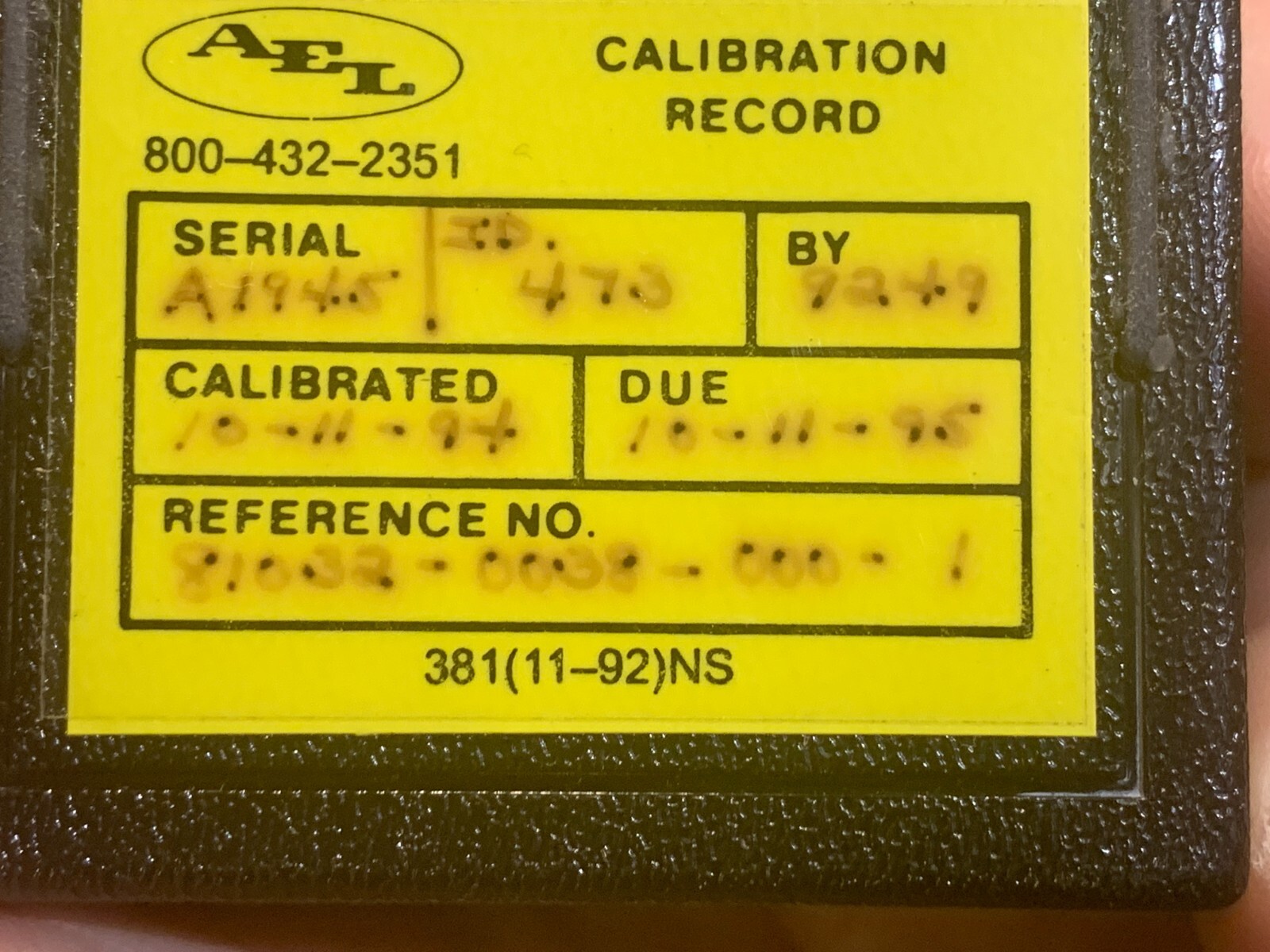 ACL Model 375 Resistivity Meter