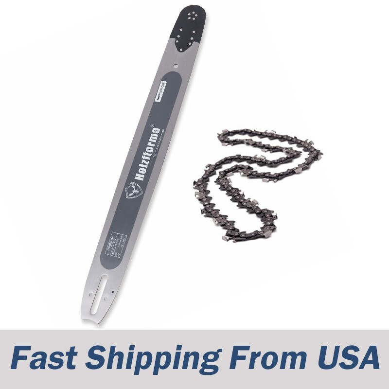 USA 28Inch 3/8 .050 92DL Holzfforma Bar&Chain For Husqvarna 394 395 480 562 570