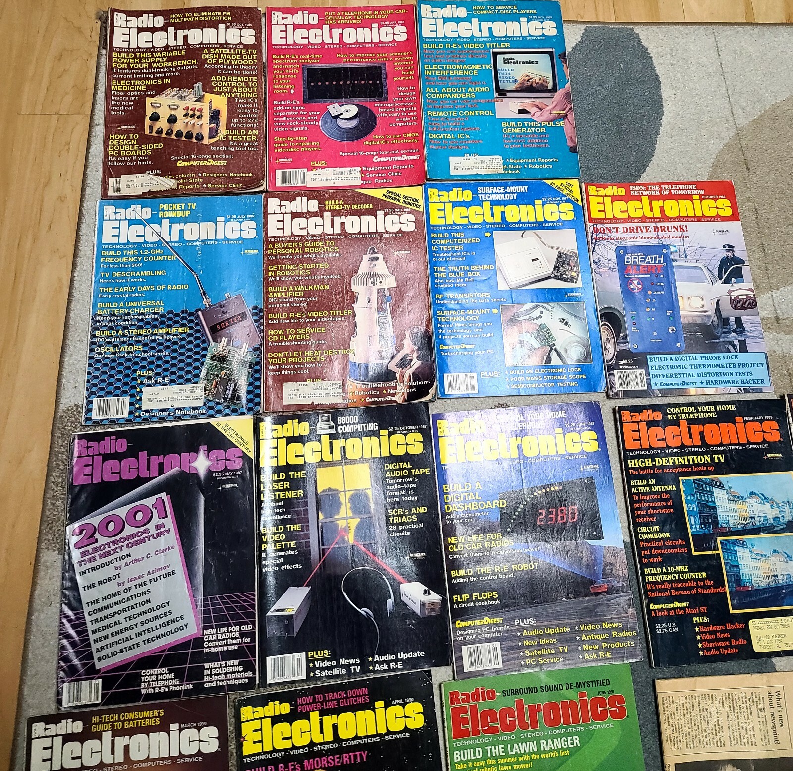 RADIO ELECTRONICS Magazine Vintage 16 Issue