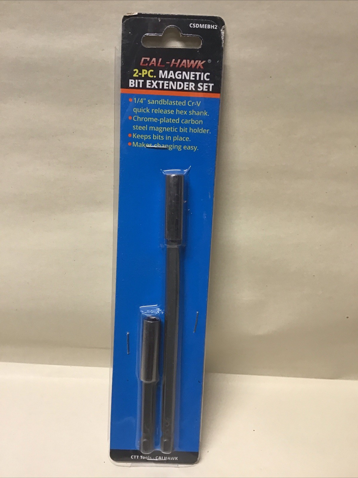 2-Pc 3"&6" Magnetic Bit Holder Set 1/4" Hex Shank Driver Extension Quick Release