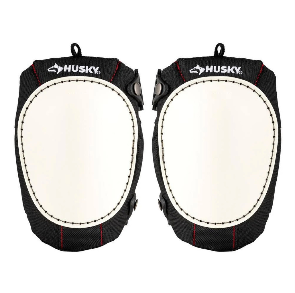 Hard Cap Work Knee Pads–Lightweight, Durable, and Comfortable- Husky -Brand New