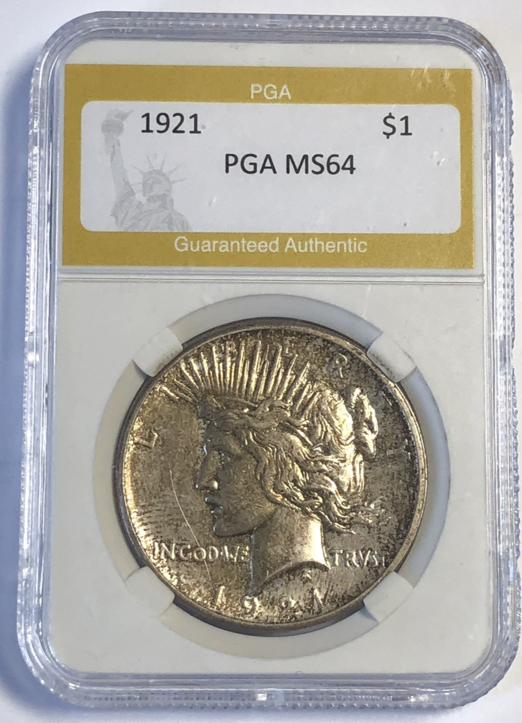 1921 Peace "UNC"💰🔥HIGH RELIEF - Hi Pts/ Very LOW Mintage/Rare/Better🌈 💥 ✅