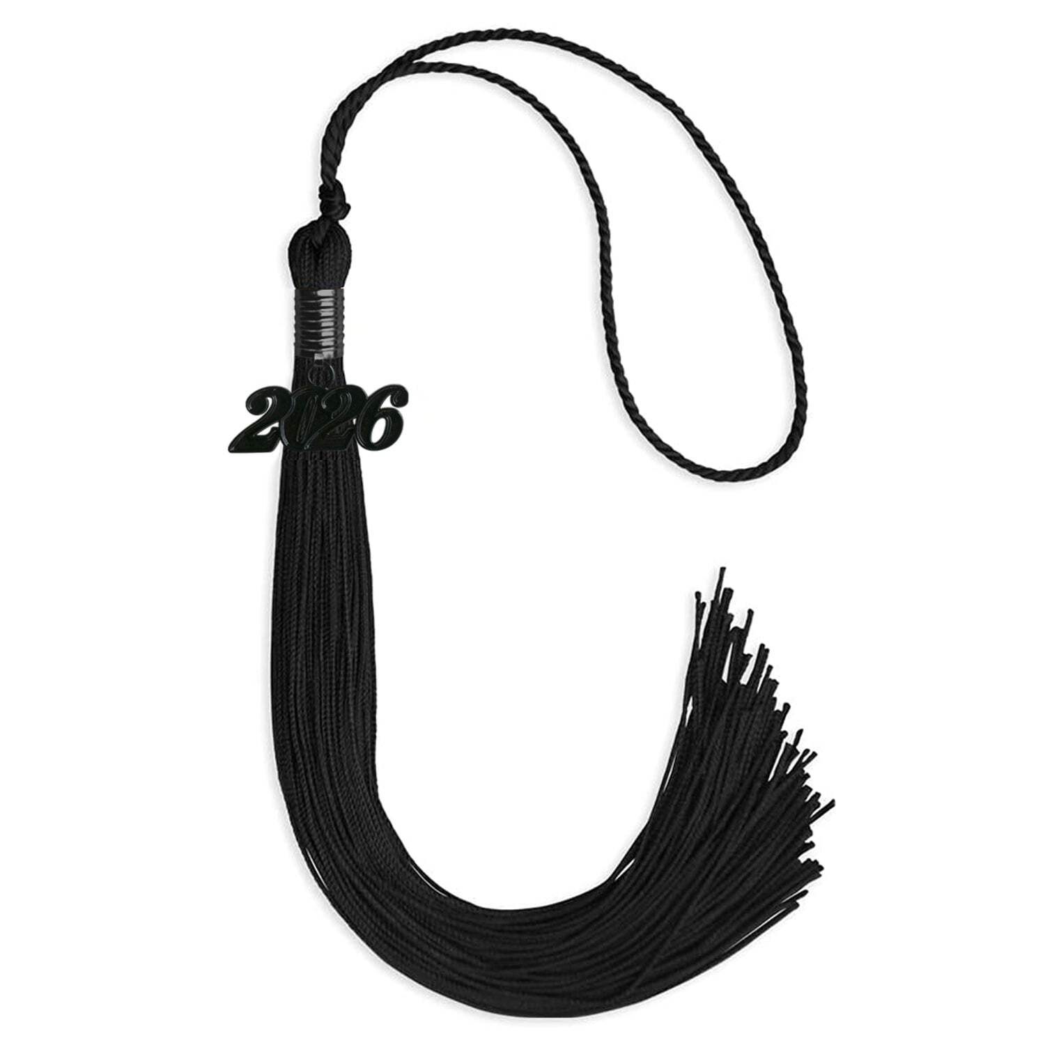 Endea Graduation Black Graduation Tassel With Black Date Drop