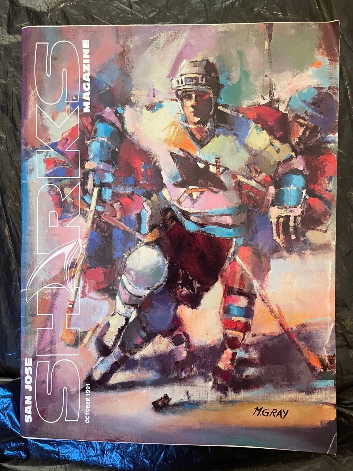 San Jose Sharks Hockey Inaugural Season 1991 - First Regular Program