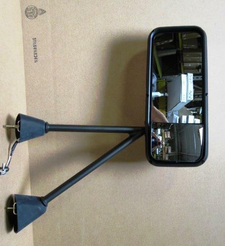 Kenworth T370 / T600 / T660 /T800 Right Cab Mirror Chrome Power & Heat Aftermrkt
