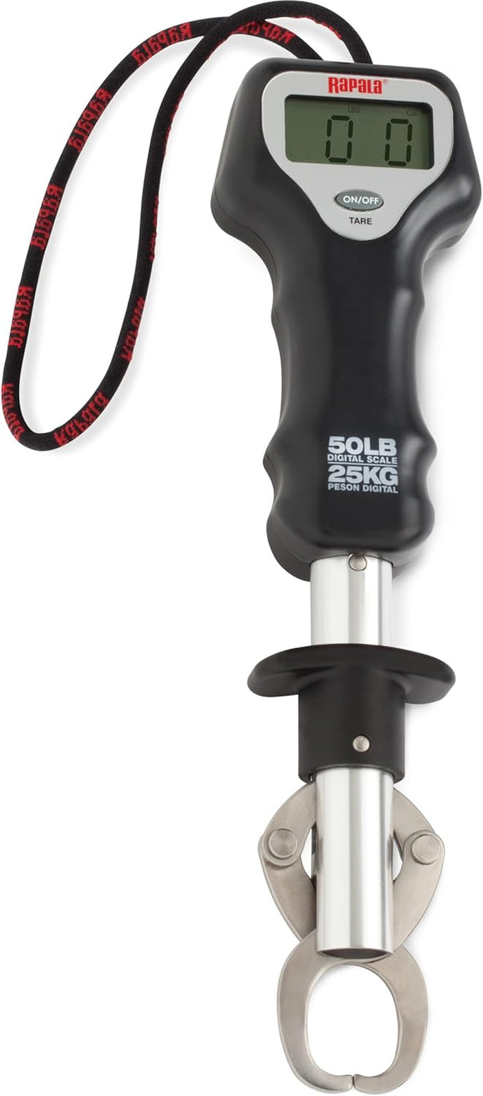 227863 Digital Fish Gripper, Black/Silver