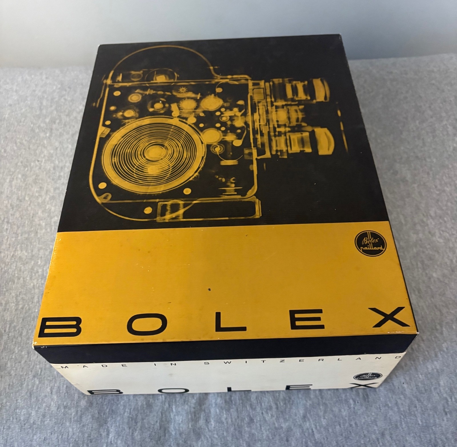 Bolex 16MM RX CAMERA BOX for Bolex 16mm Movie Camera Box Only