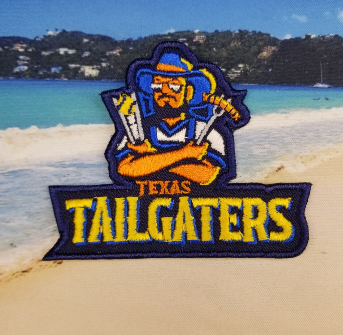 EMBROIDERED TEXAS TAILGATERS BANANA BALL PATCH (Please Read Ad)