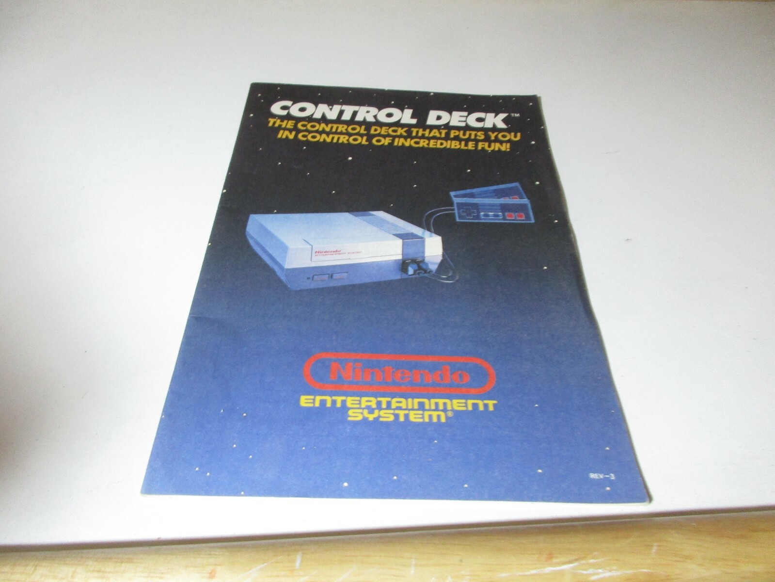 Nintendo Control Deck Instruction Manual - 1988 GUC
