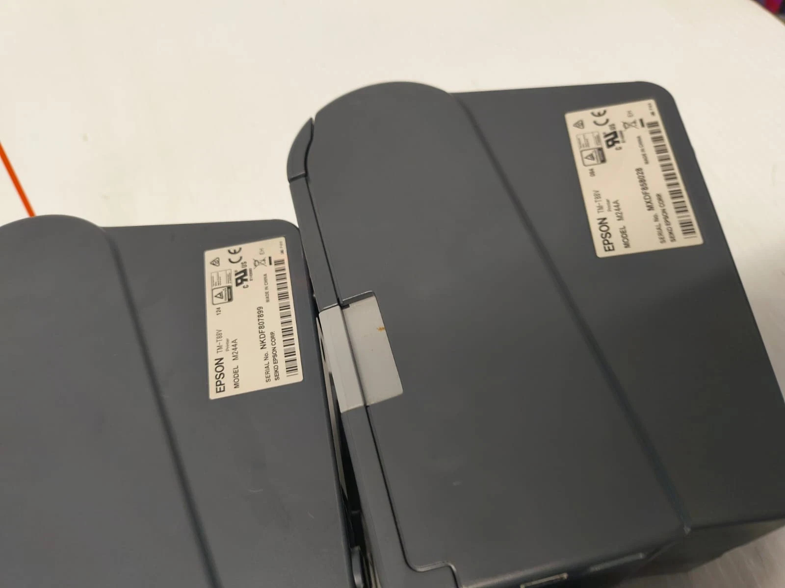 Lot 4 Epson Micros TM-T88V M244A PoS Parallel Thermal Receipt Printer