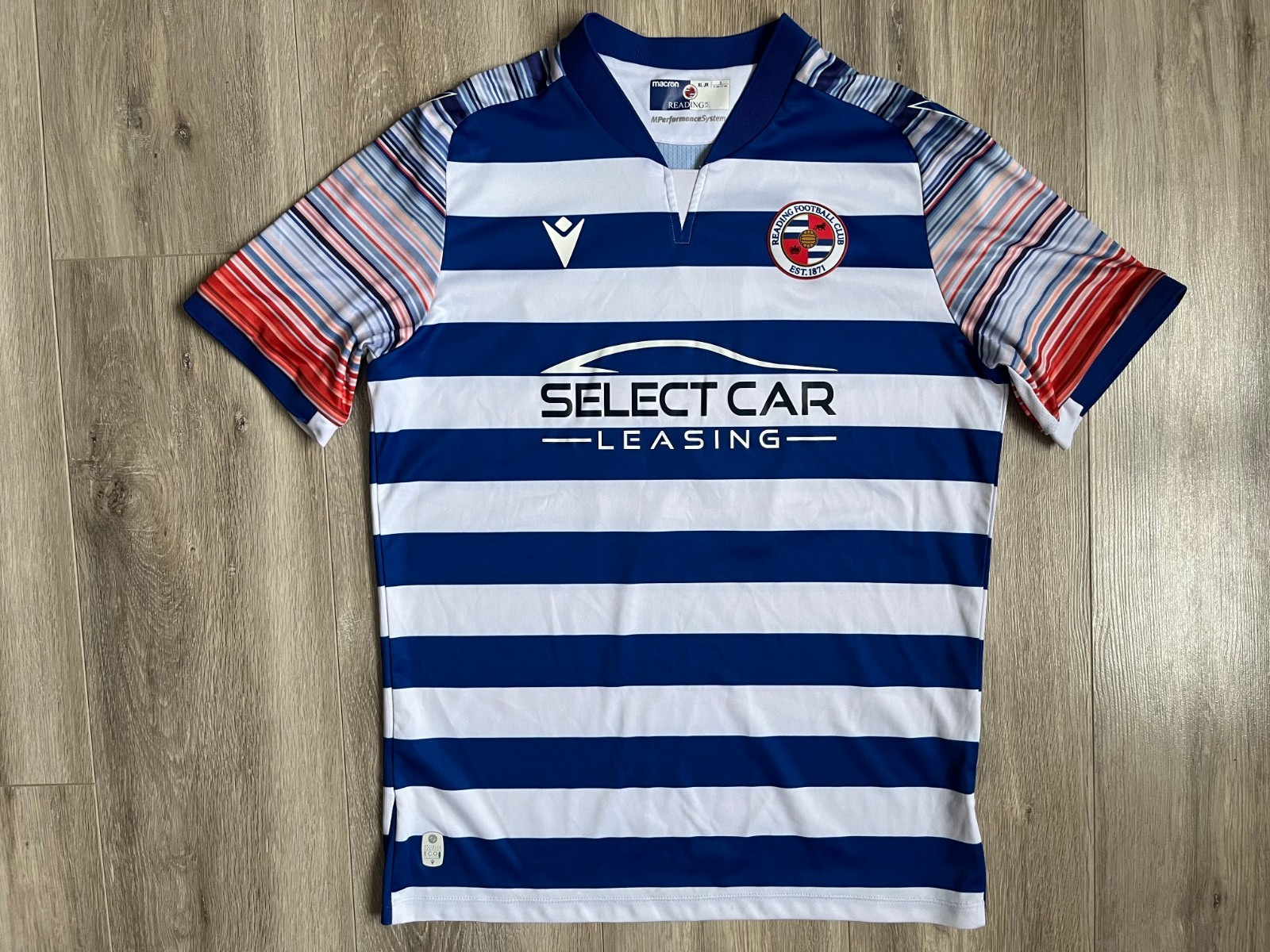 Reading Home football shirt 2022/2023 Jersey Soccer Macron England size XS / S