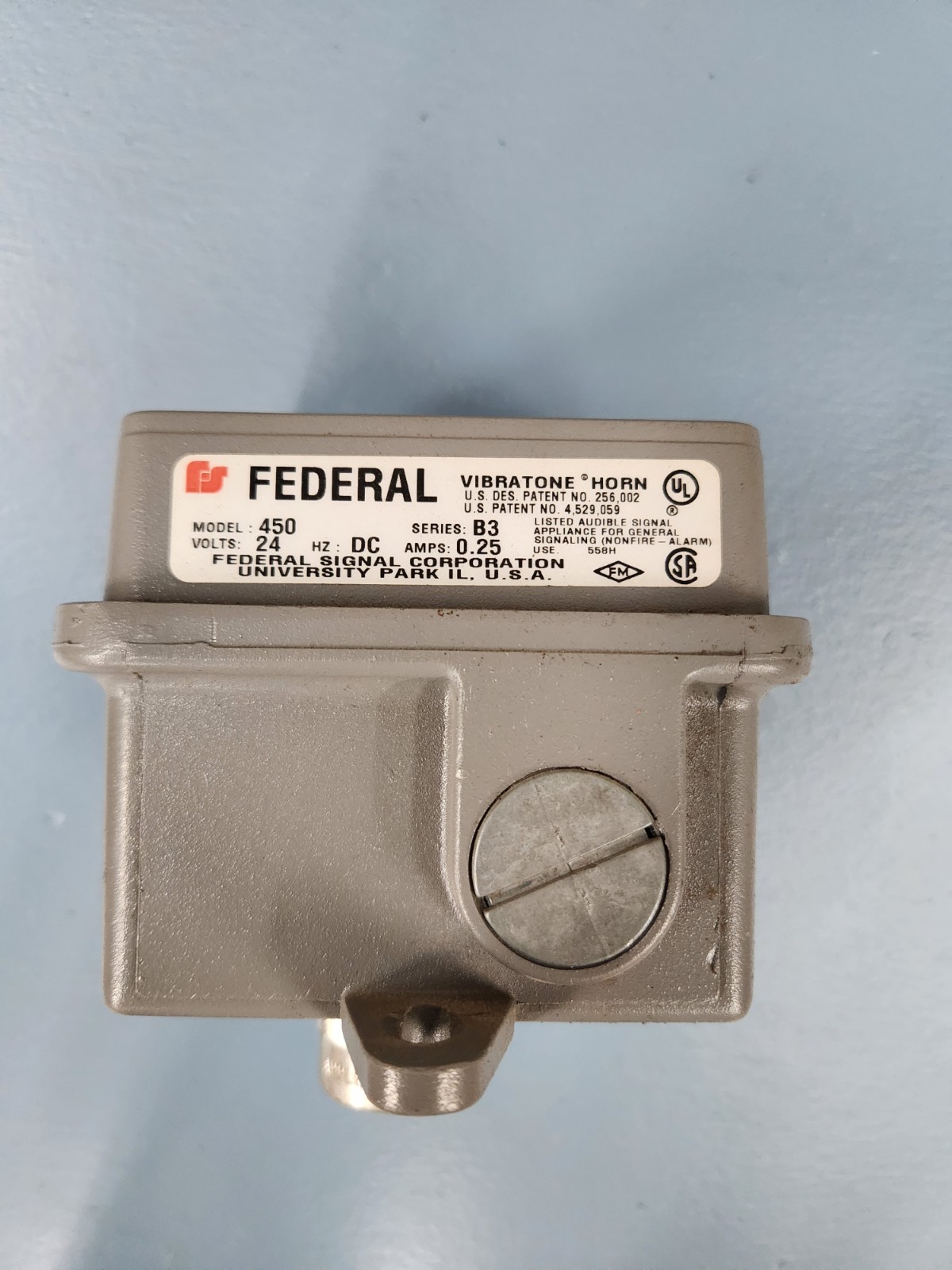 Federal 450 Vibratone horn seriesB3