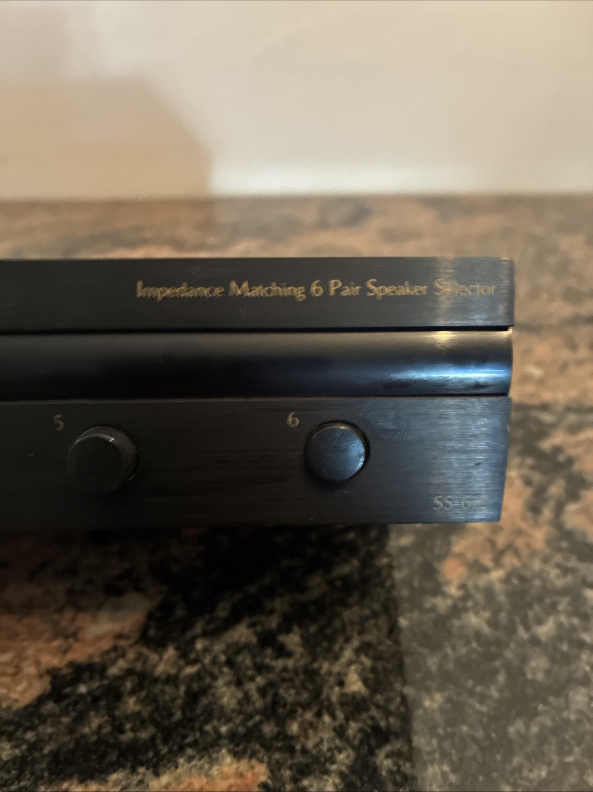 Russound SS-6.2 Impedance Matching 6 Pair Speaker Selector