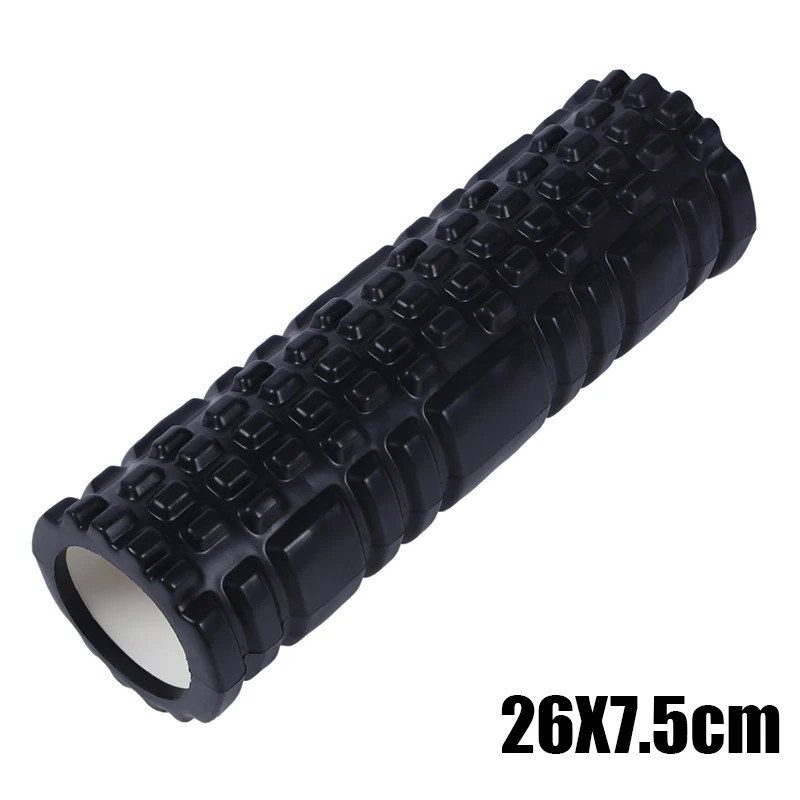 33cm Yoga Column Foam Axis Massage roller Muscle Back Muscle MassageThe grid