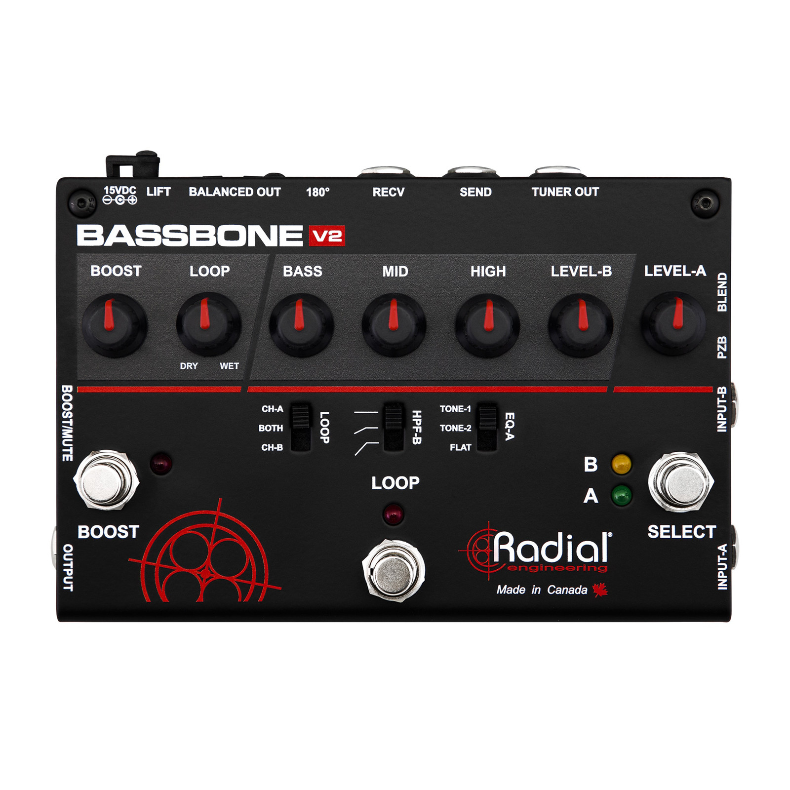 Radial Bassbone V2 Bass Preamp & DI