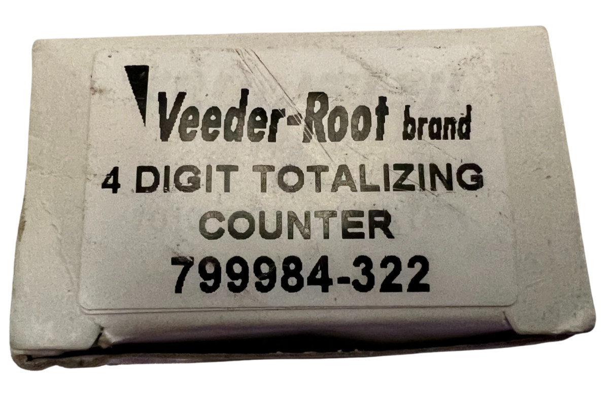 Veeder Root 4 Digit Totalizing Counter Model 799984-322 New Open Box