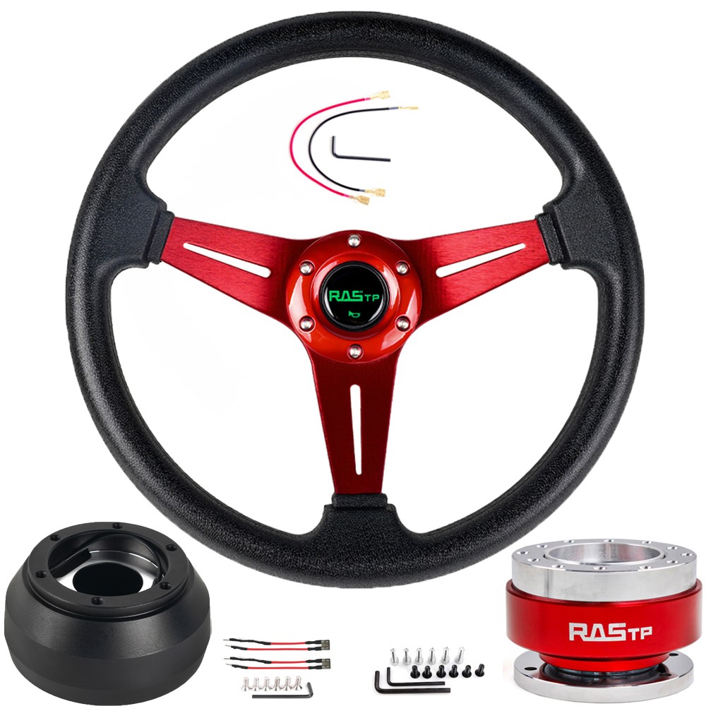 Steering Wheel+Quick Release+Adapter For Camry Corolla Tacoma Matrix FJ Cruiser