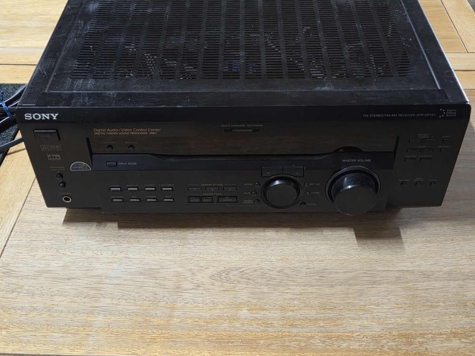 Sony STR-DE545 Receiver HiFi Stereo Vintage Home Audio 5.1 Channel Radio AM/FM