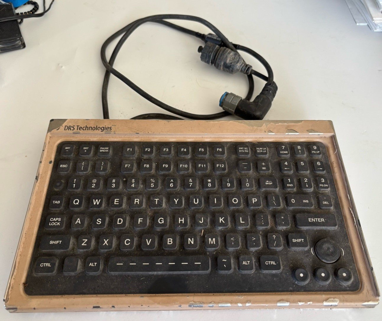 DRS 9800-96810-0000 Data Entry Keyboard Rugged Military OEM, HMMWV