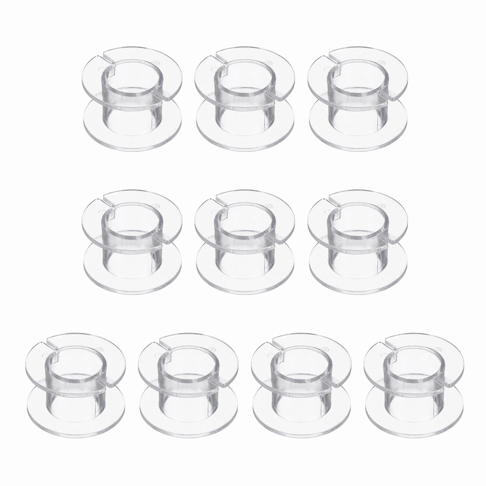 10pcs Speaker Crossover Bobbin Spools Coil, 28x14mm ABS Empty Spools