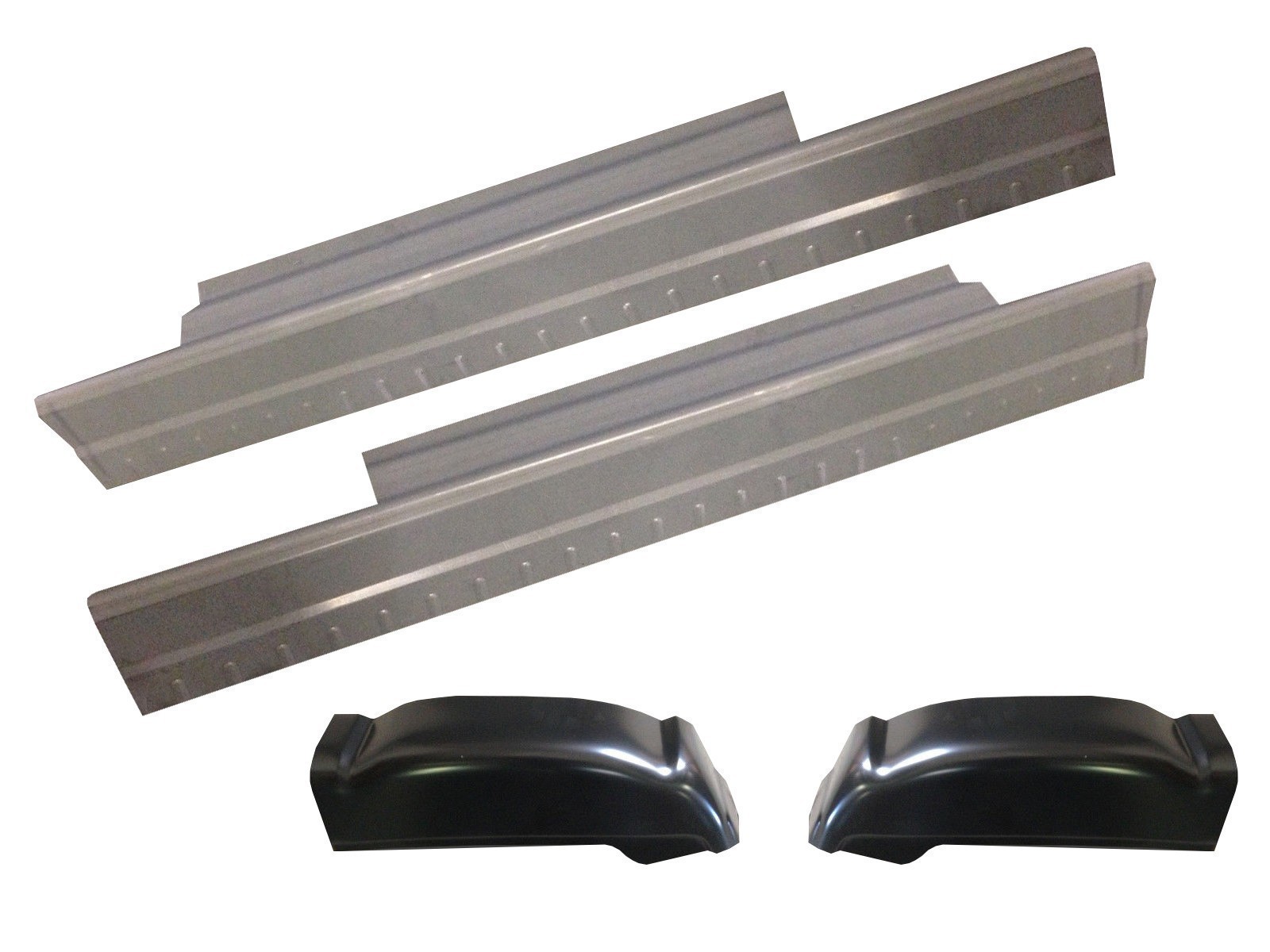 For 1999-07 Chevy Silverado Sierra 2DR STD Cab Rocker Panels And Cab Corners Kit