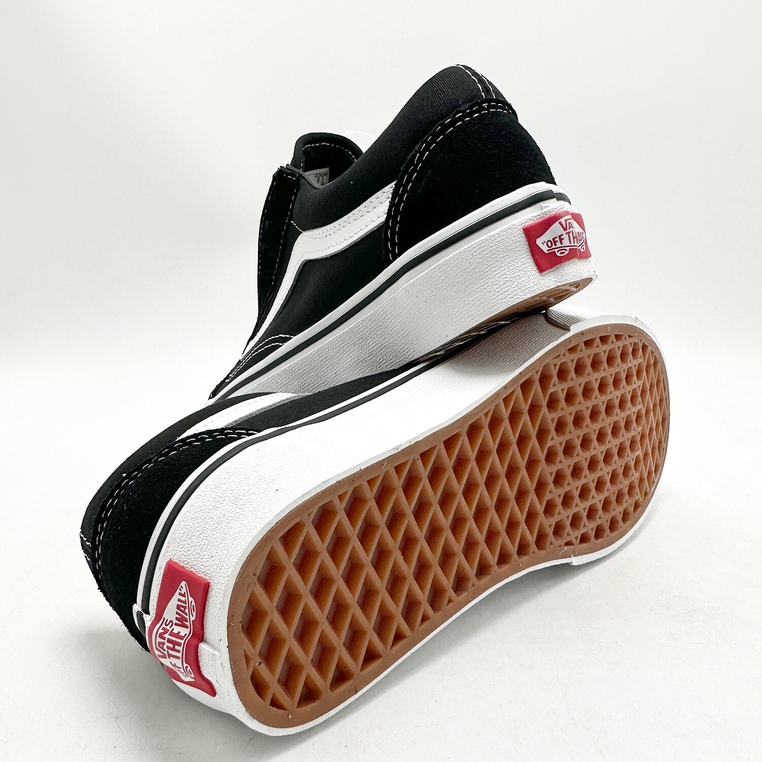 *NEW* Unisex VANS OLD SKOOL Skate Shoes Black / White (VN000D3HY28)