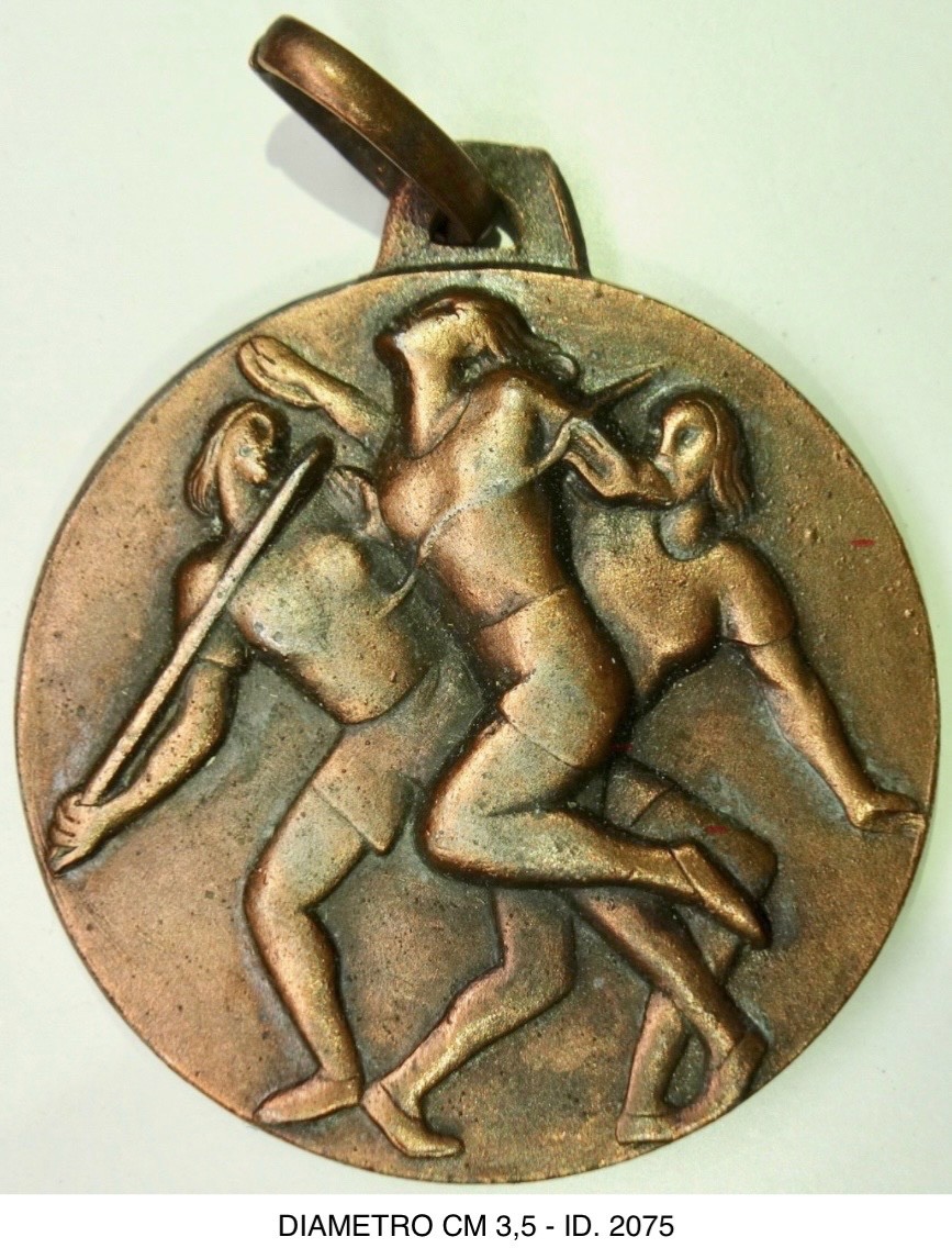 PARTITO DI GOVERNO 1922.1943 MEDAGLIA SPORTIVA PREMIO PER GARE DI ATLETICA