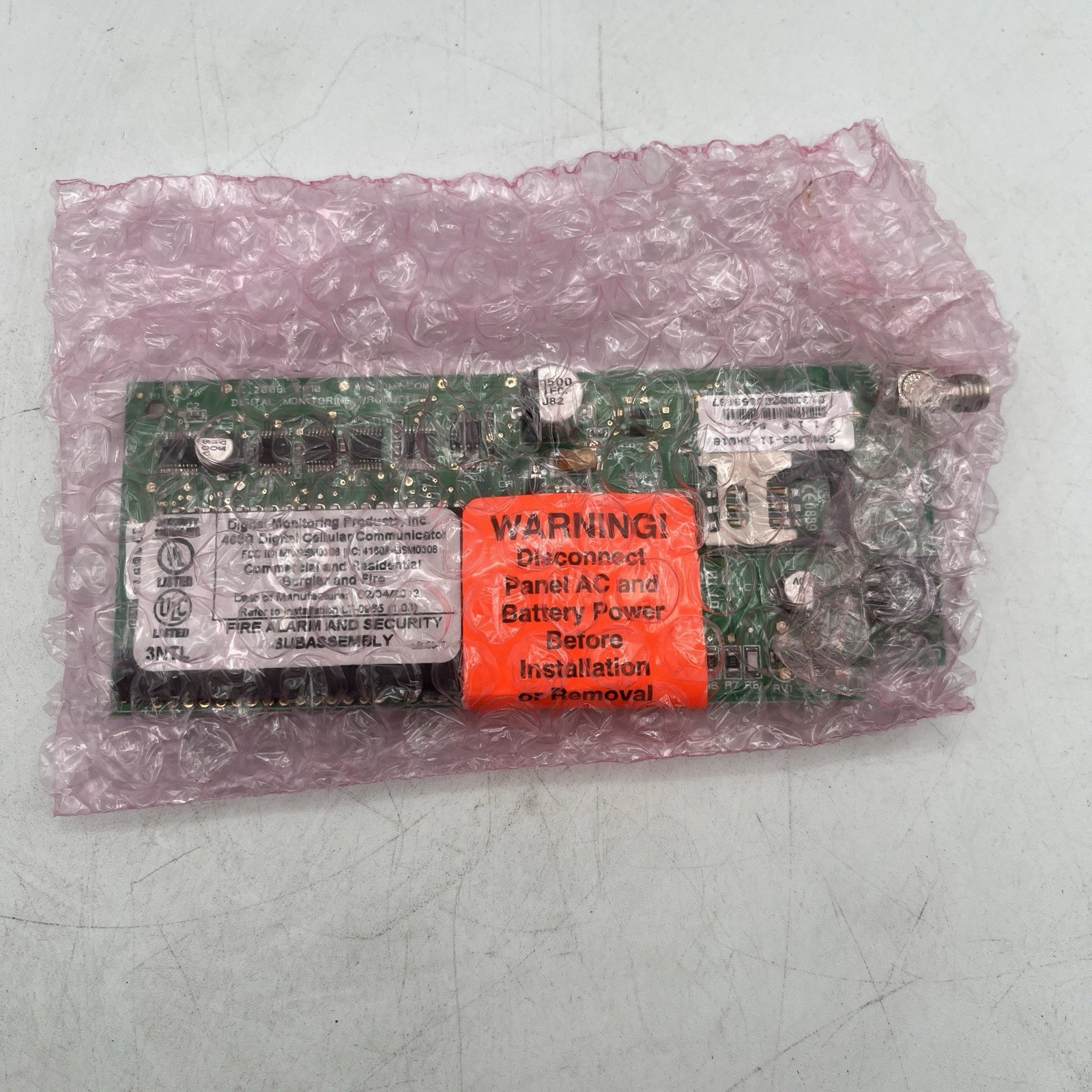 NEW!! DMP Digital Cellular Communicator Module PCB Board - 463G Read Description