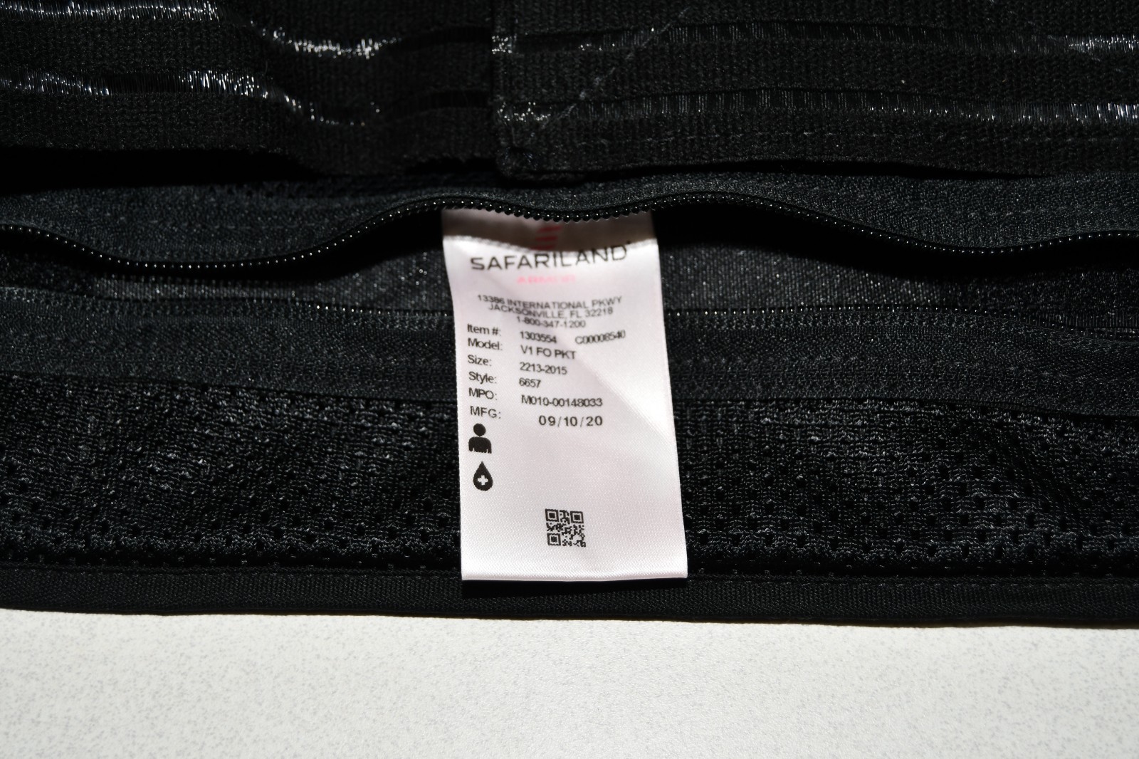 ^ Safariland V1 FO PKT Front Open Fix Pocket 2213-2015 Large Regular #X6411