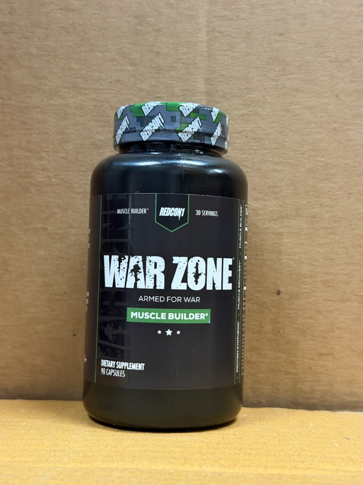 Redcon1 War Zone Muscle Builder 90 Caps 2028 EXPIRY FREE SHIP