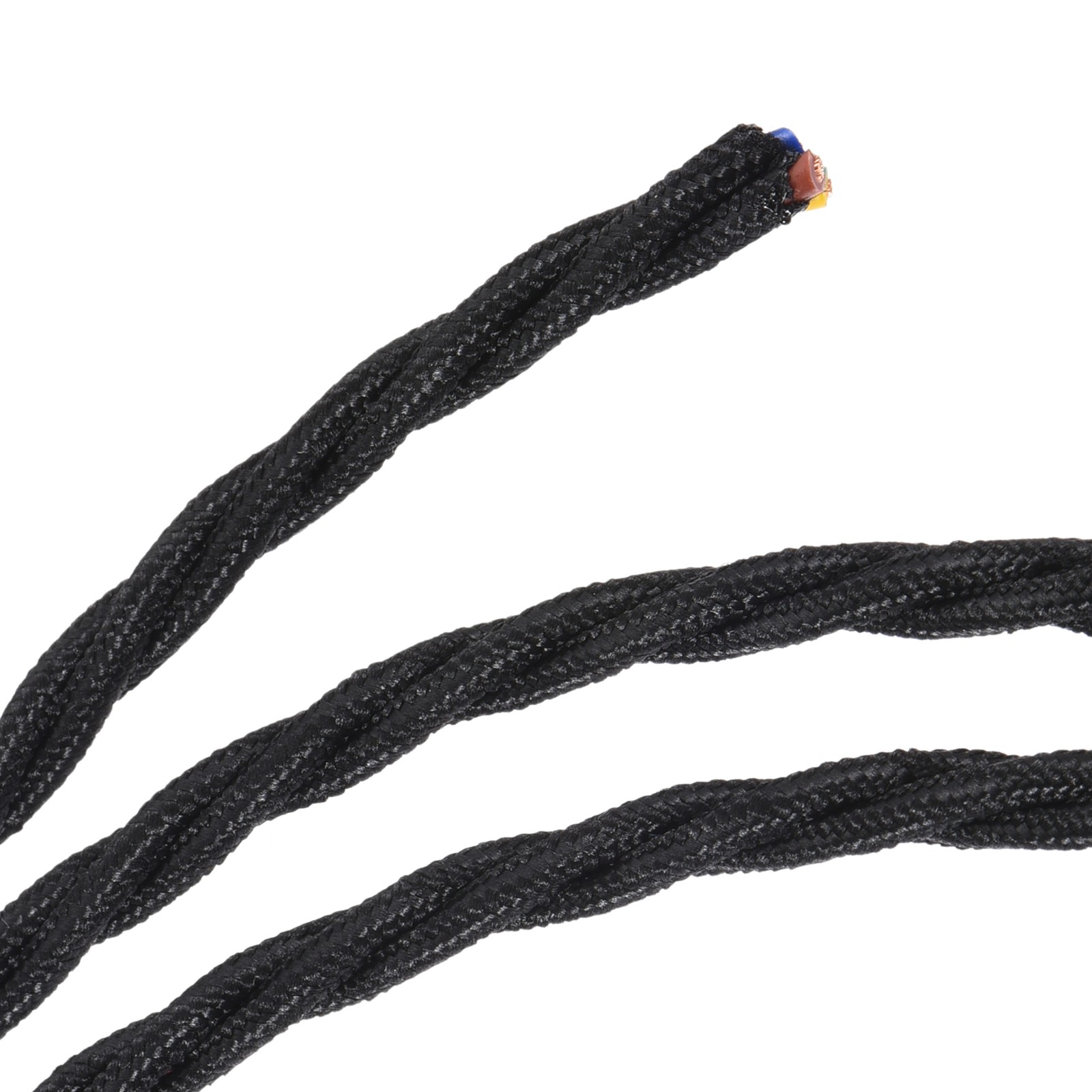 1Pcs Twisted Cloth Covered Electrical Wire 3 Core 18AWG 5M for Craft