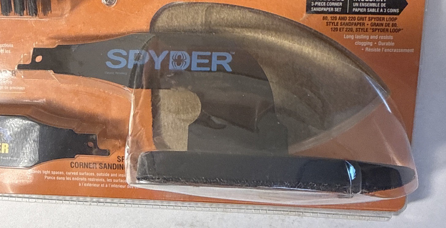 SPYDER REMODLEING 5 PIECE KIT Tools For Reciprocating Saws - Open Box