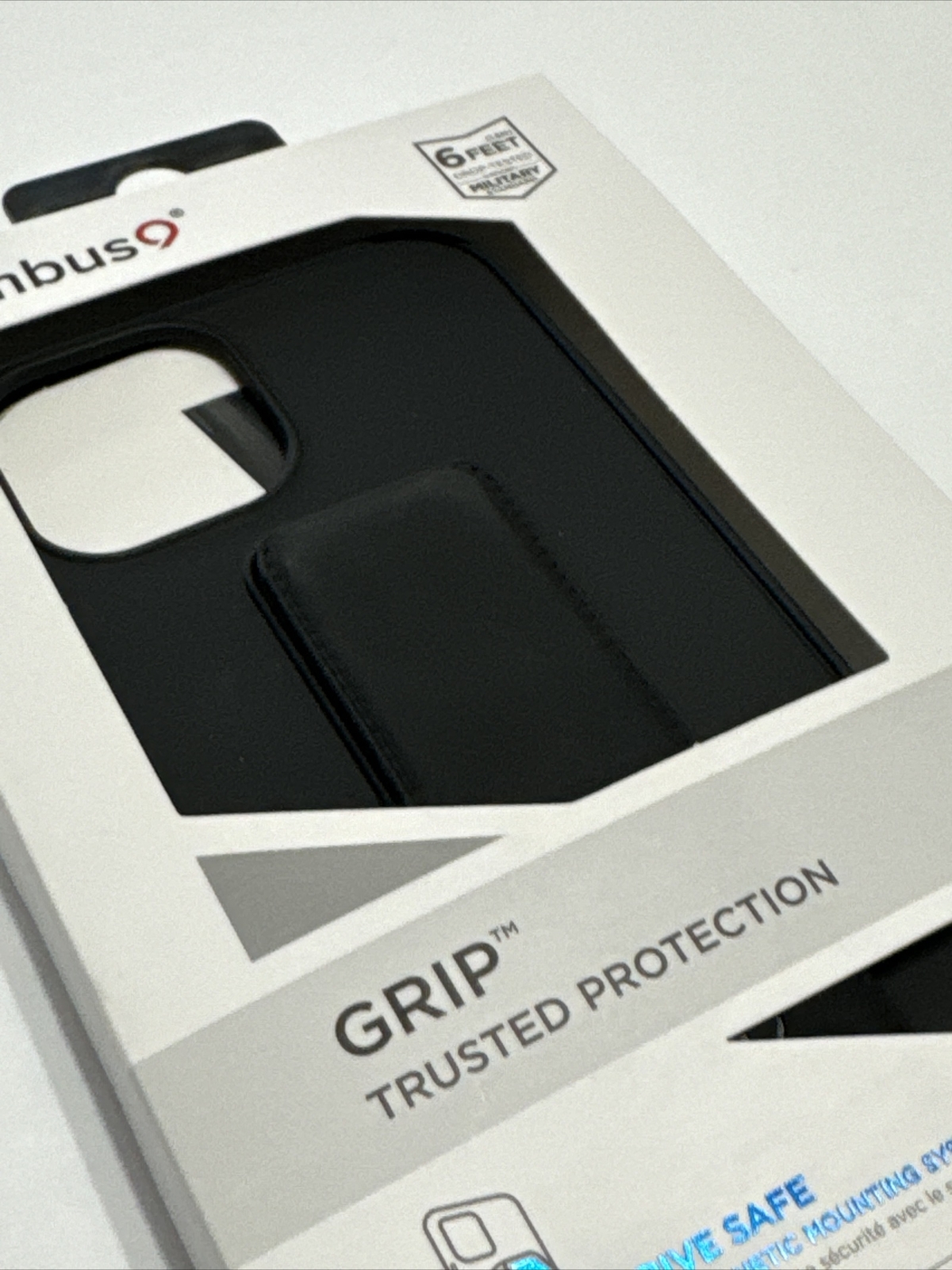 Nimbus9 GRIP Series Hard Case for Apple iPhone 14 - Black