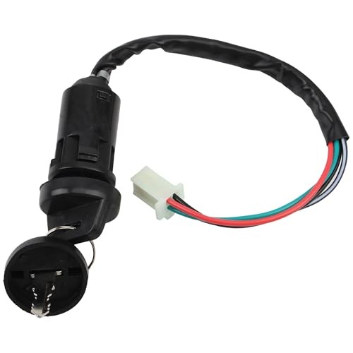 Handlebar Kill Switches with Key Ignition Compatible with 50cc 70cc 90cc 110cc