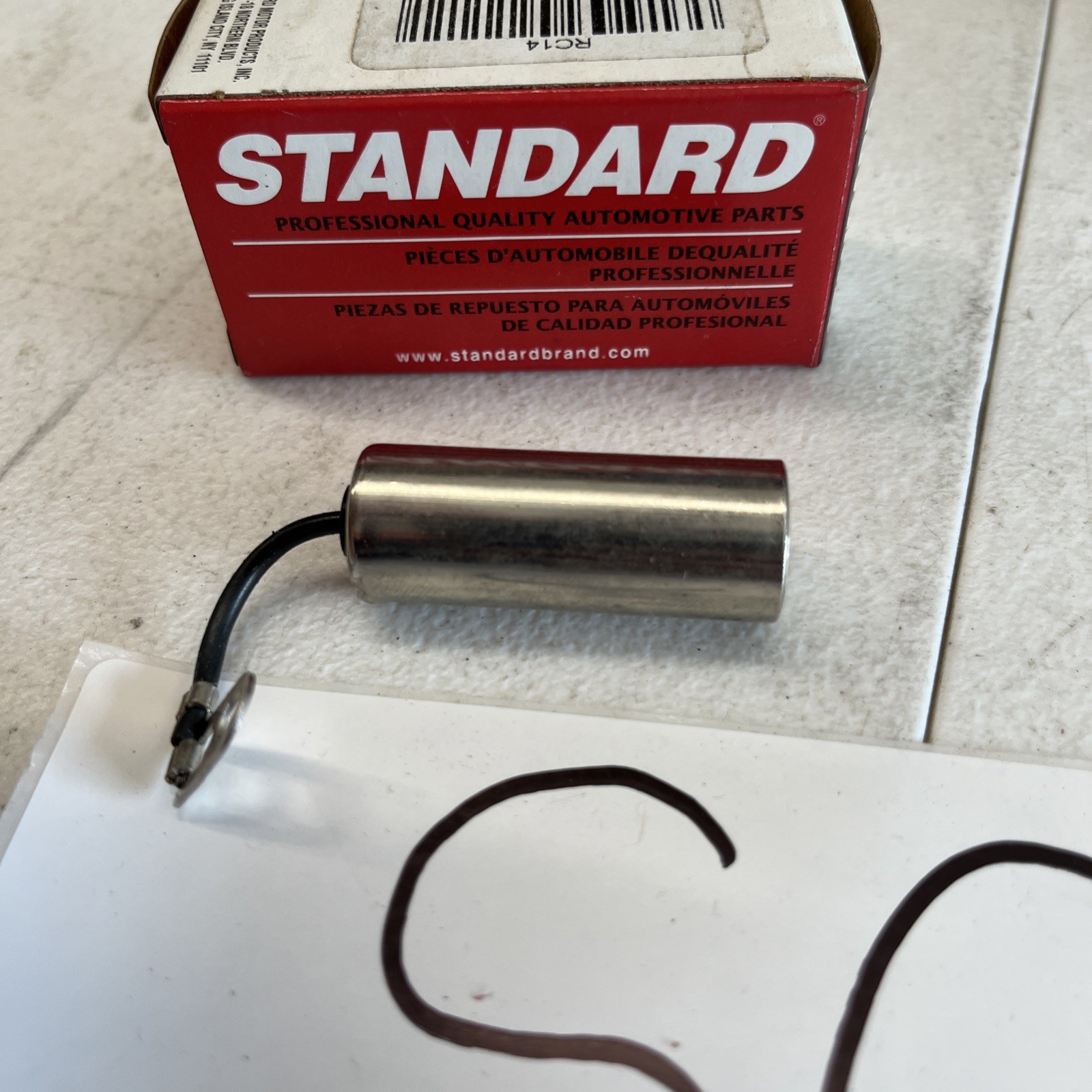Standard Motor Products Condenser, RC14
