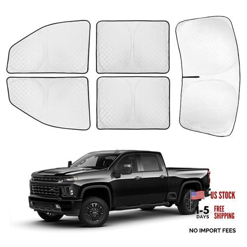 Window Shades for 2019-2024 Silverado 1500 Crew Cab Silverado (2019-2024)